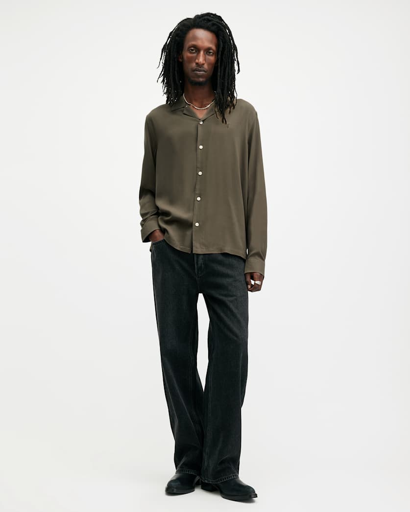 Venice Revere Collar Ramskull Shirt