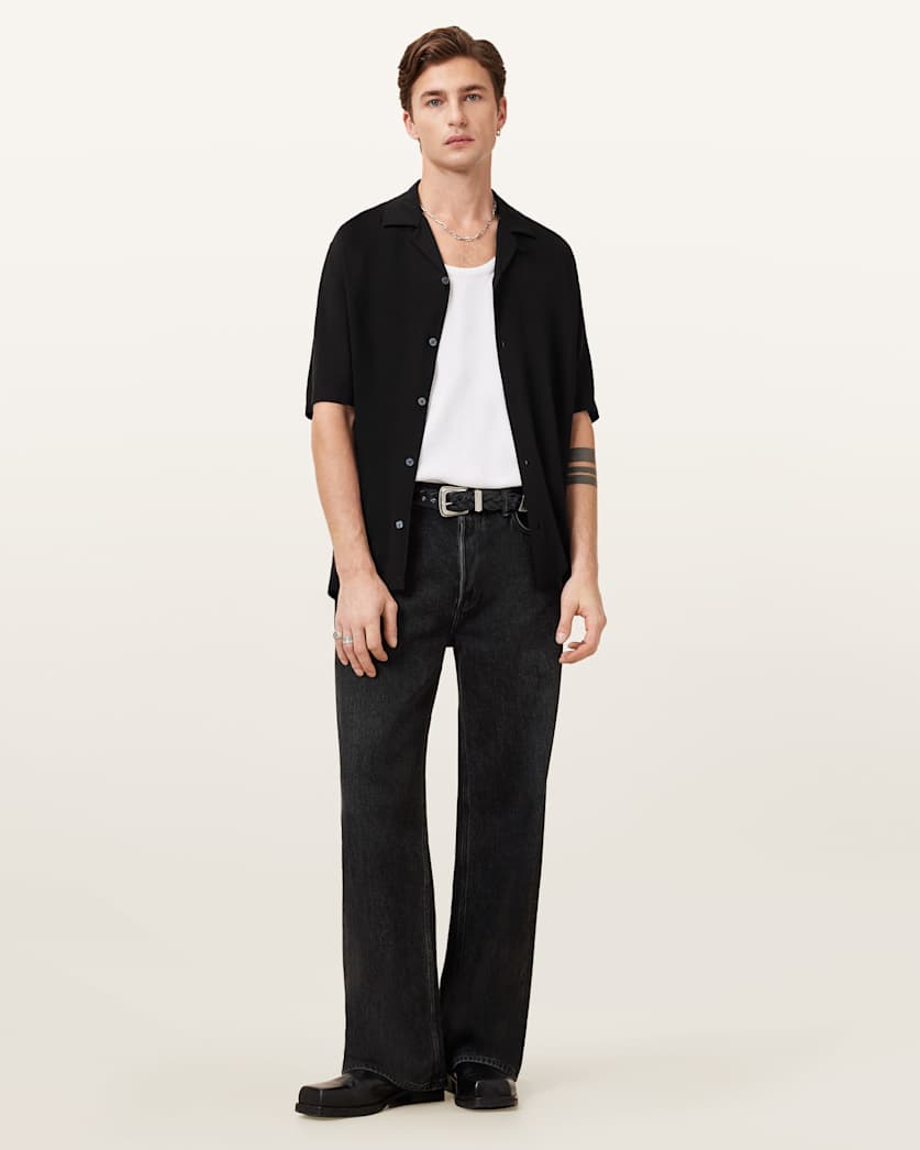 Venice Revere Collar Ramskull Shirt