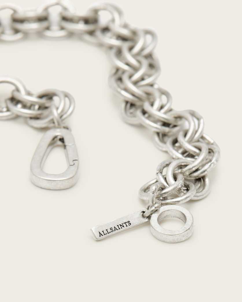Coy Multi Chain Carabiner Bracelet