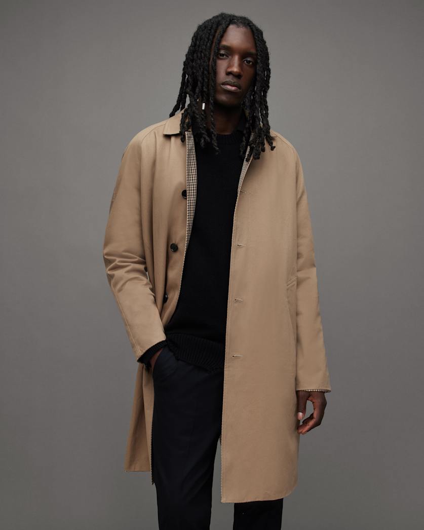 Denman Reversible Checked Inner Coat