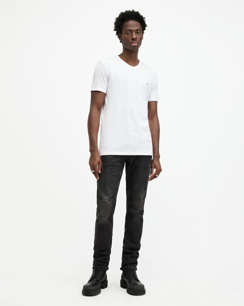 Tonic V-Neck Slim Fit Ramskull T-Shirt