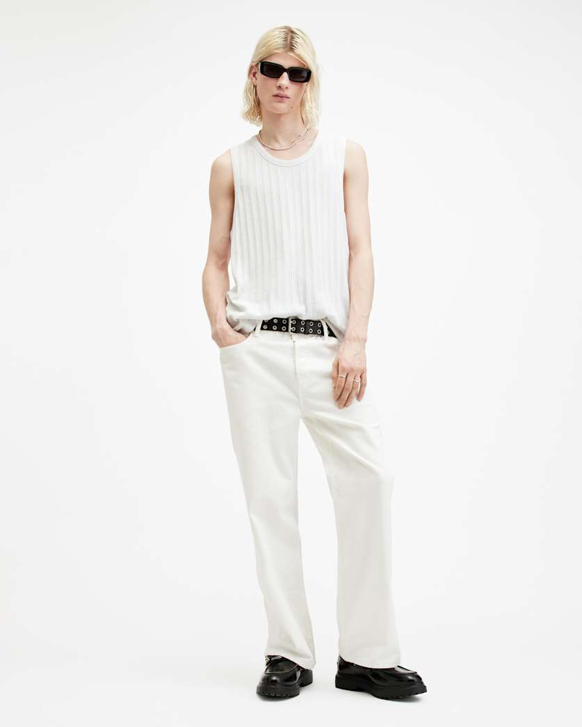 Madison Scoop Neck Textured Vest Top