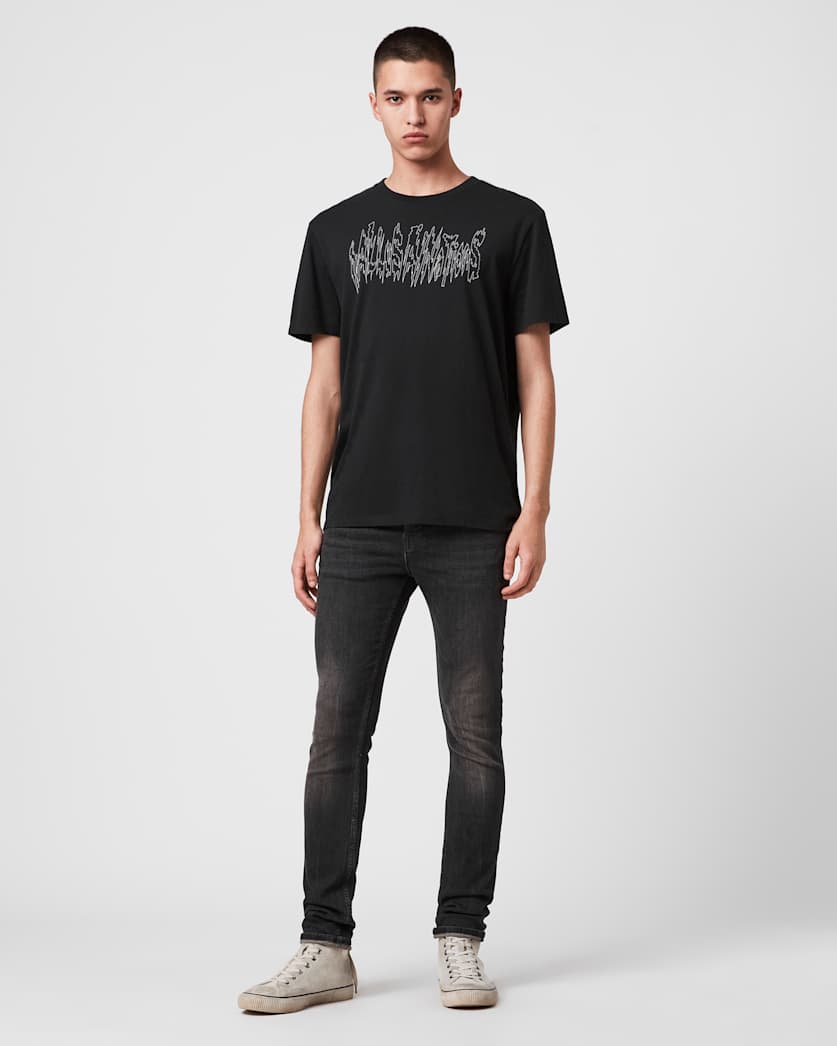 Cigarette Skinny Fit Stretch Denim Jeans