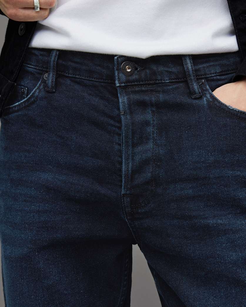 Dean Slim Fit Cropped Denim Jeans