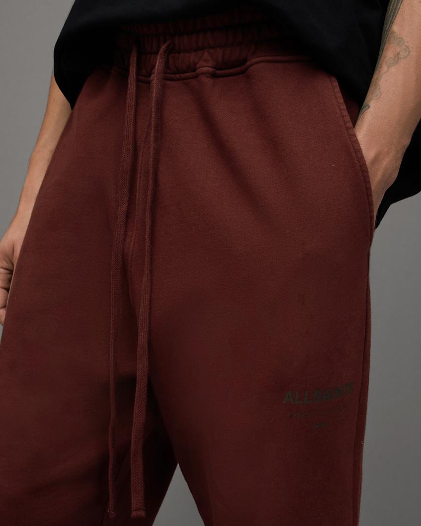 Underground Straight Cuffed Logo Sweatpants