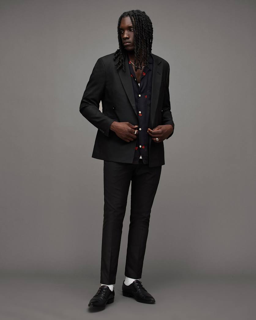 Evar Skinny Fit Stretch Blazer