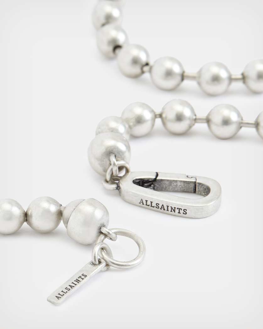 Kenn Sterling Silver Beadshot Necklace