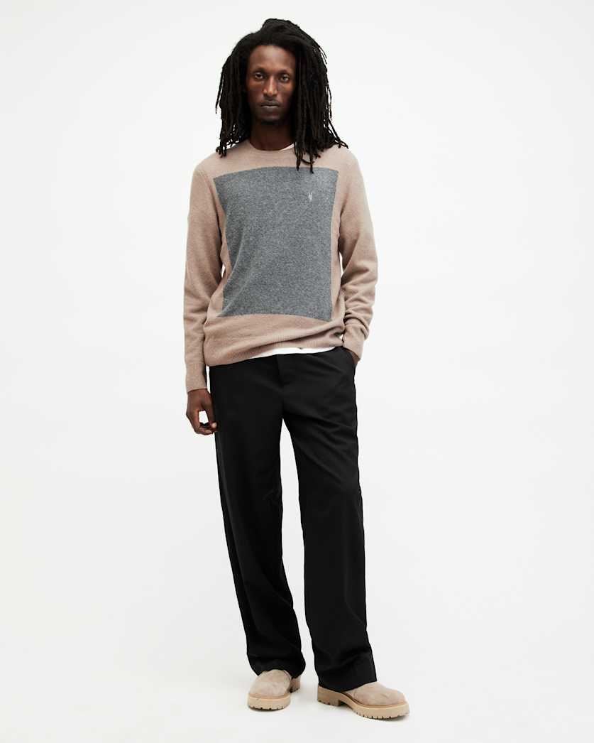 Lobke Knitted Ramskull Crew Neck Jumper