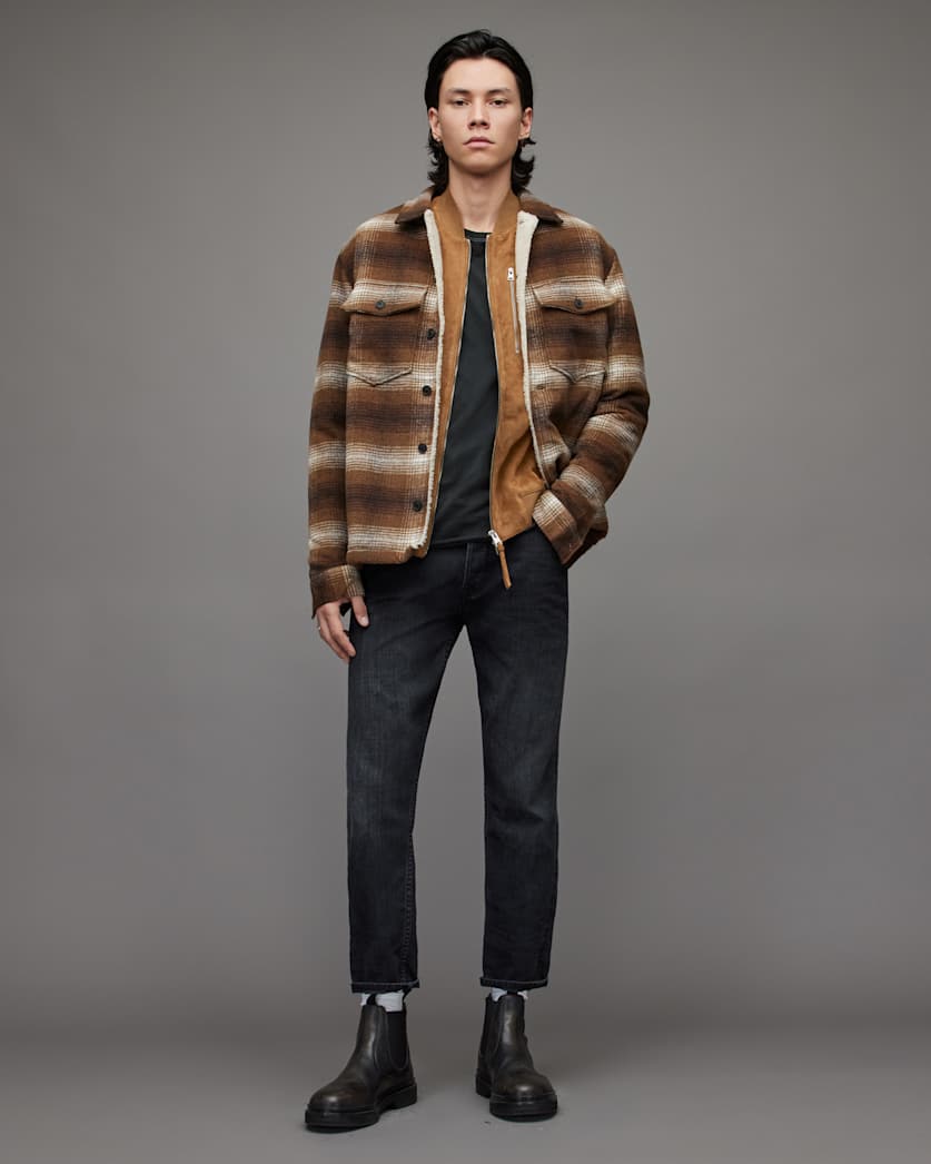 Kemble Suede Bomber Jacket