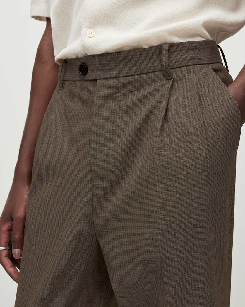 Dante Cropped Relaxed Fit Trousers