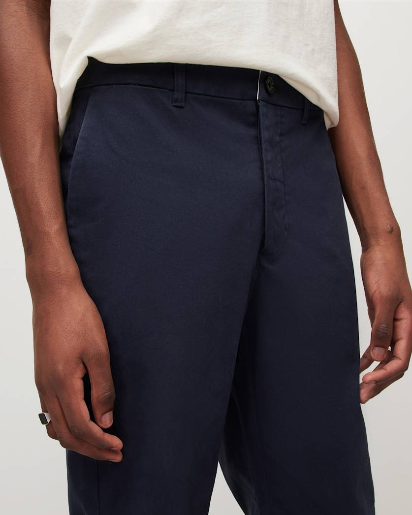 Walde Mid-Rise Skinny Chino Trousers