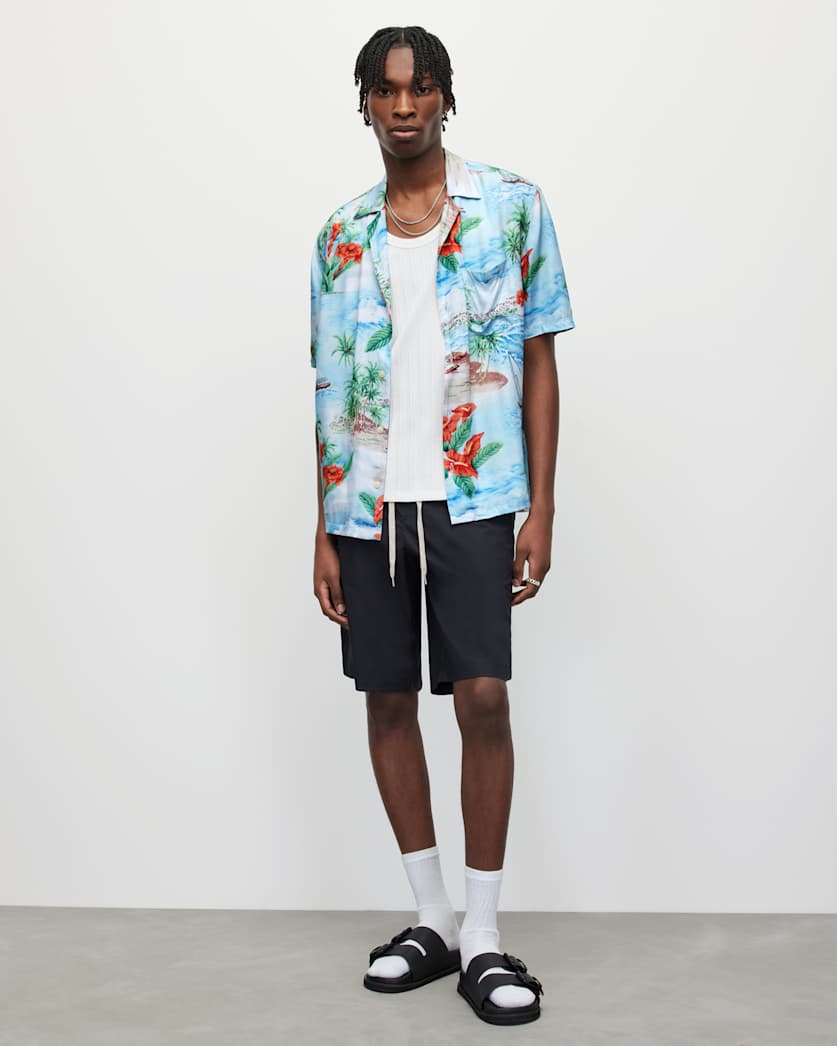 Catalina Tropical Print Hawaiian Shirt