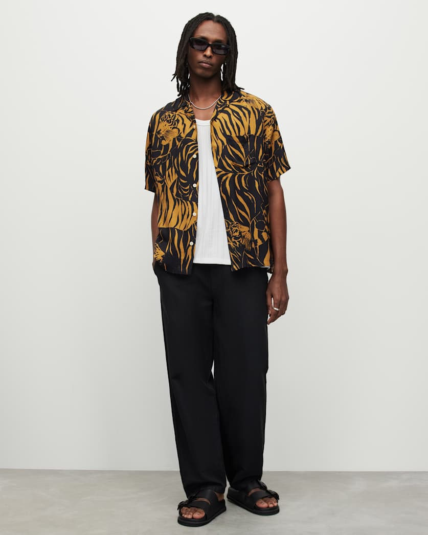 Wildcat Bold Tiger Print Relaxed Shirt