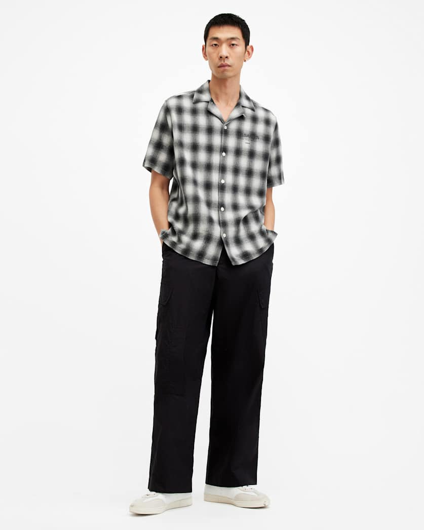 Underground Relaxed Check Logo Shirt