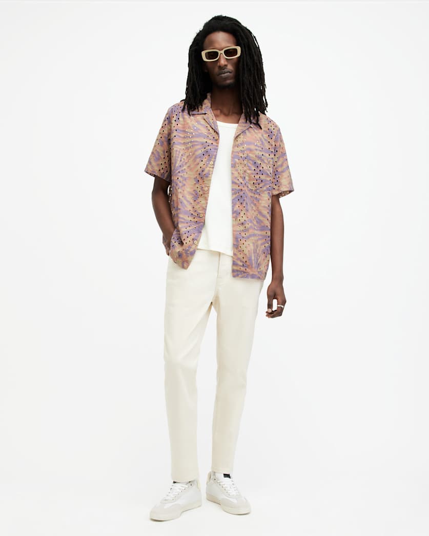 Yucca Broderie Printed Relaxed Fit Shirt