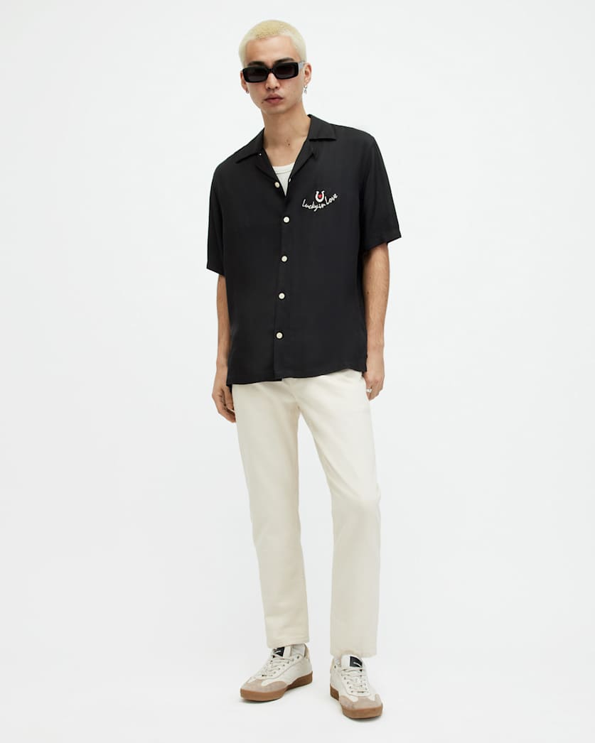 Chanceux Embroidered Relaxed Fit Shirt