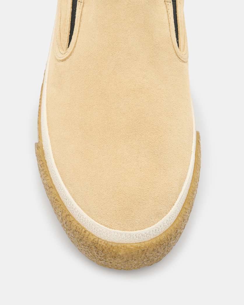 Navaho Suede Slip On Trainers