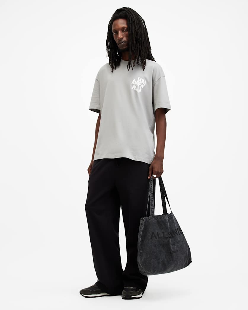 Orlando Logo Print Oversized T-Shirt