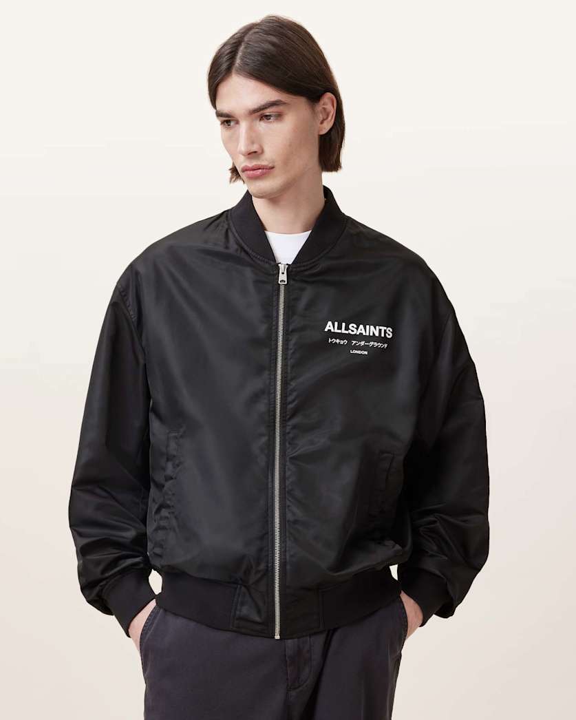 Underground Relaxed Fit Bomber Jacket