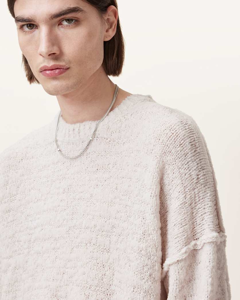 Chillion Boxy Oversized Crew Sweater