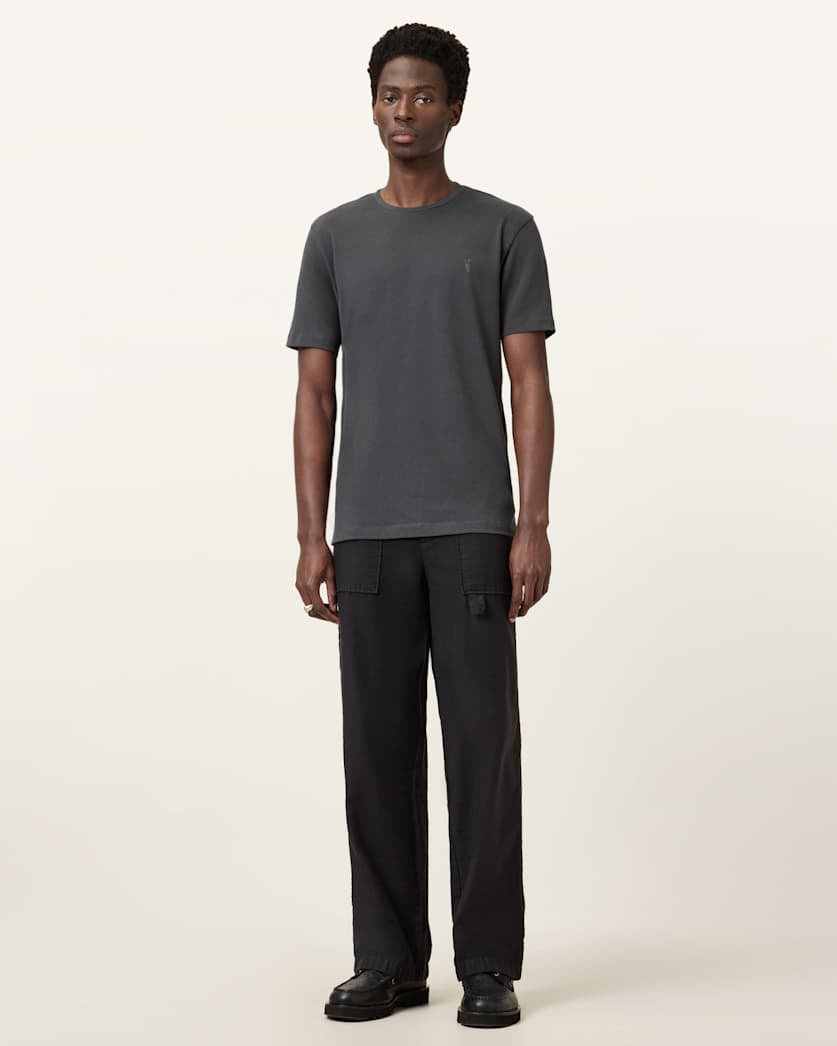 Brace Brushed Cotton Crew Neck T-Shirt