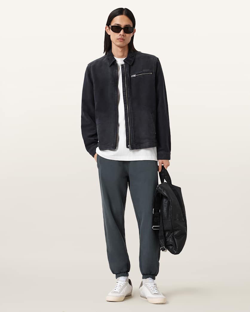 Raven Cuffed Slim Fit Ramskull Sweatpants