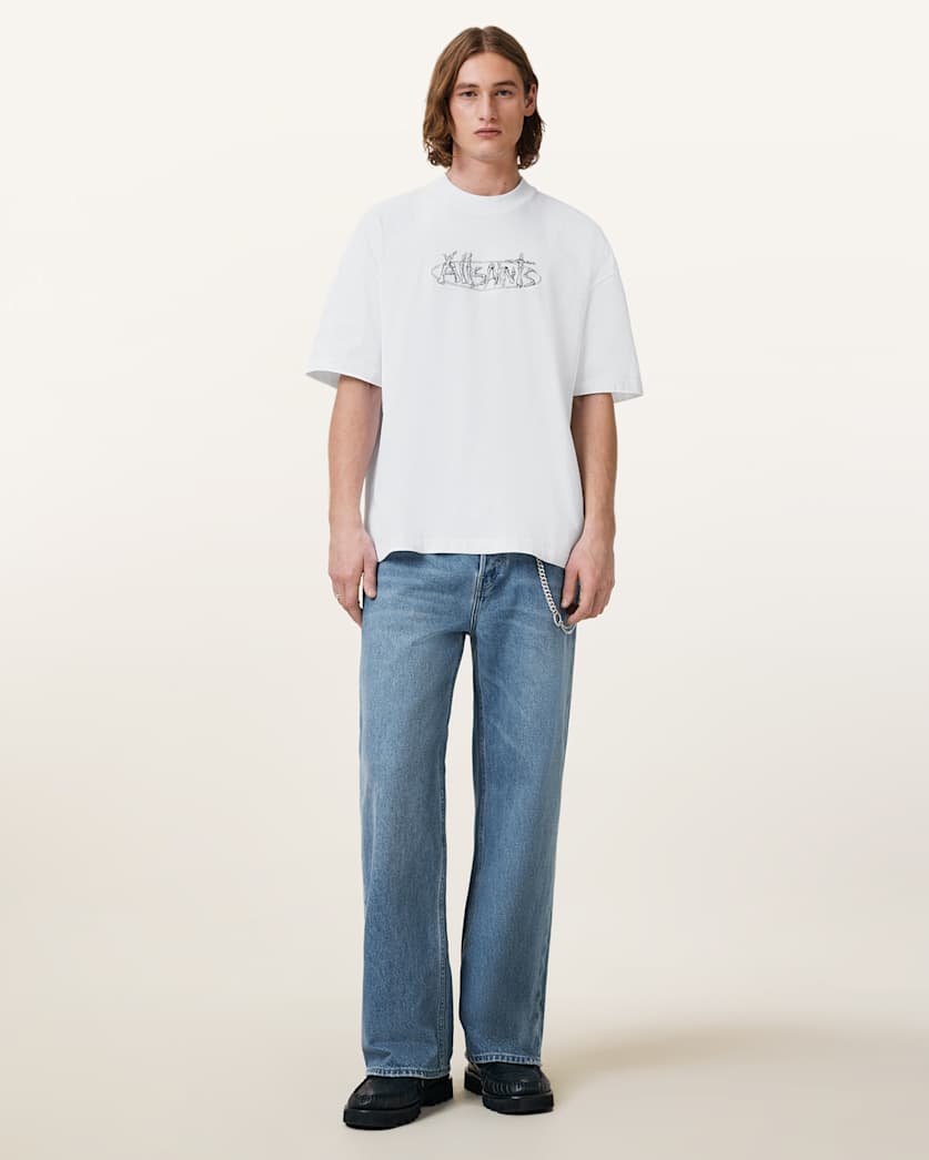 Sternum Oversized Crew Neck T-Shirt