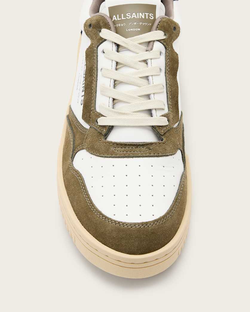 Regan Leather Low Top Trainers