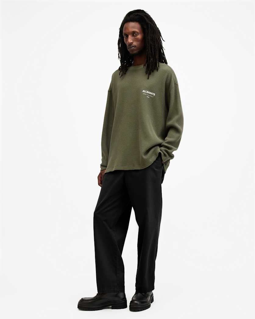Crypt Oversized Long Sleeve T-Shirt