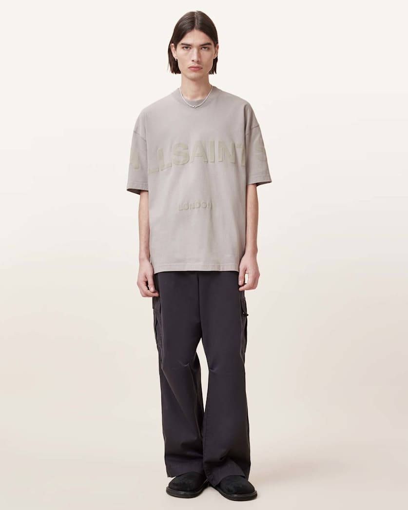 Biggy Oversized Logo Print T-Shirt