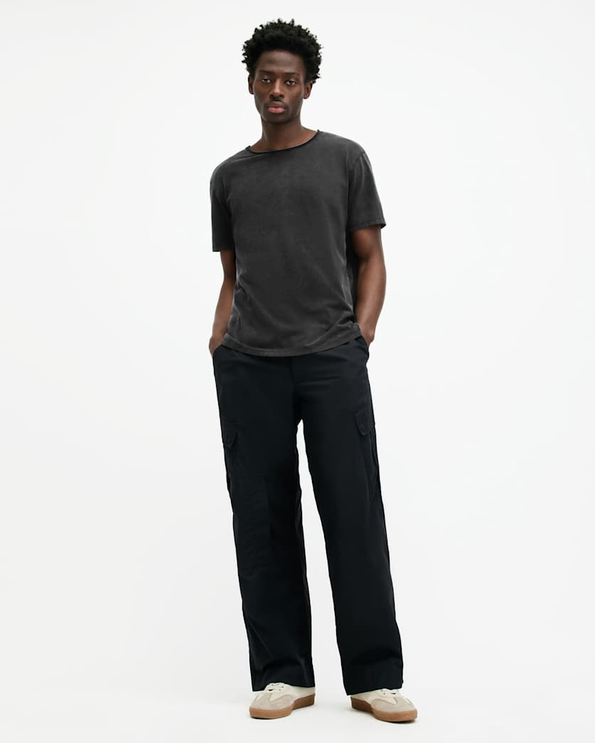 Bodega Crew Neck Raw Edge T-Shirt