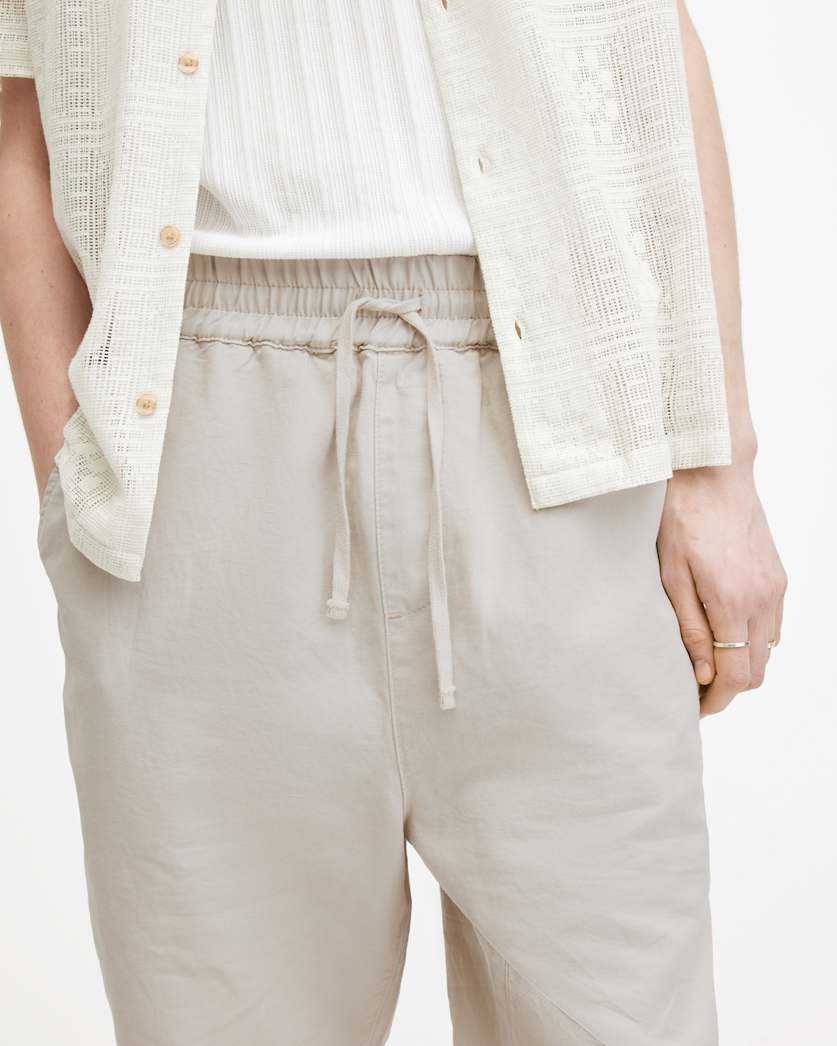 Hanbury Linen Blend Straight Fit Shorts