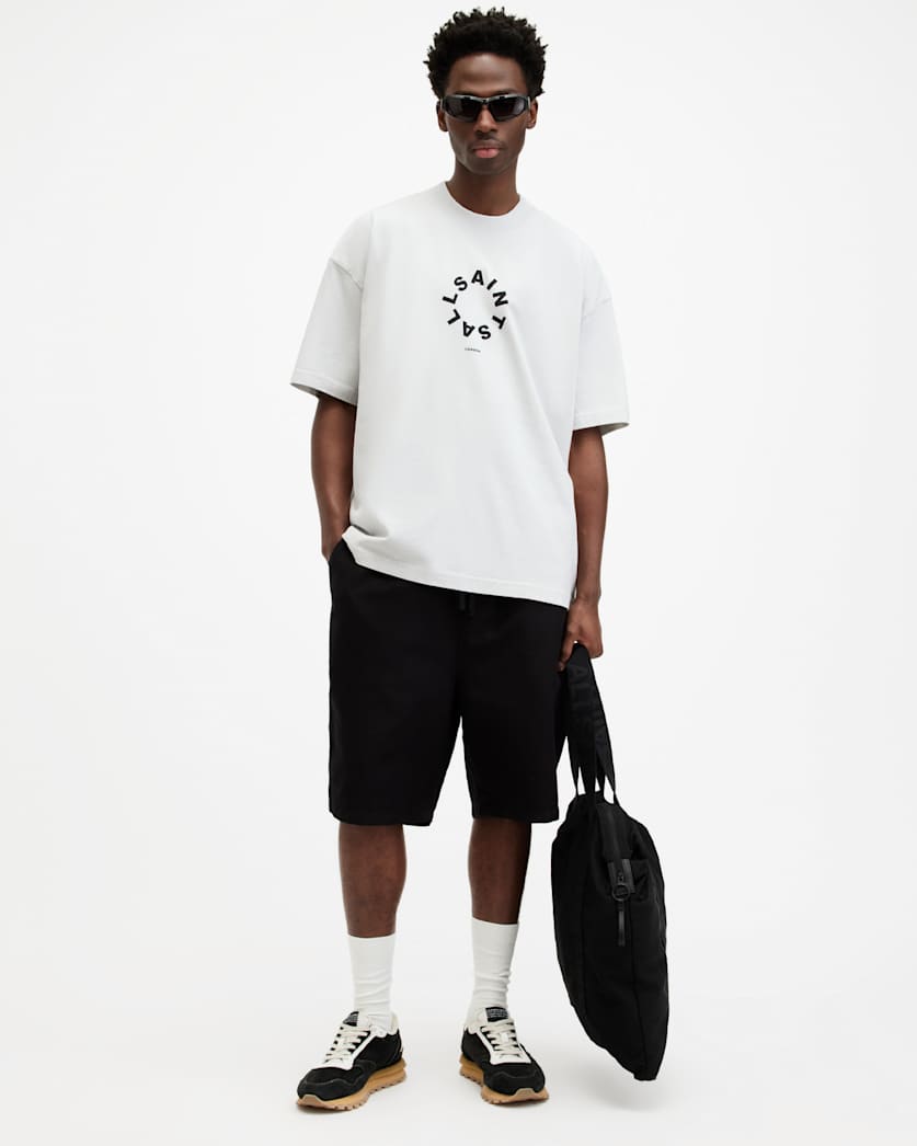 Tierra Oversized Crew Neck Logo T-Shirt
