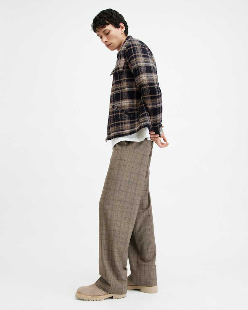 Crosby Checked Zip Jacket