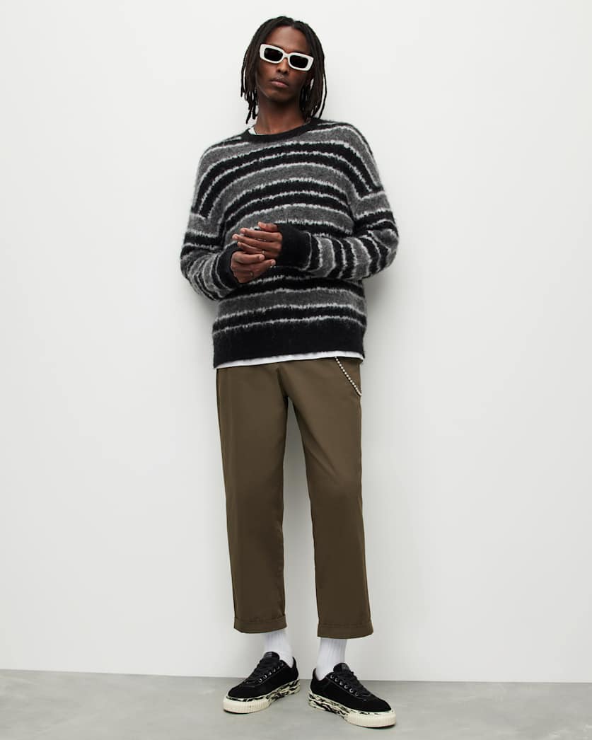 Oskar Striped Crew Jumper