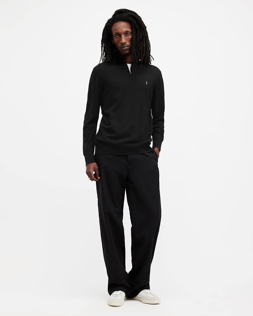 Kilburn Zip Funnel Neck Ramskull Jumper