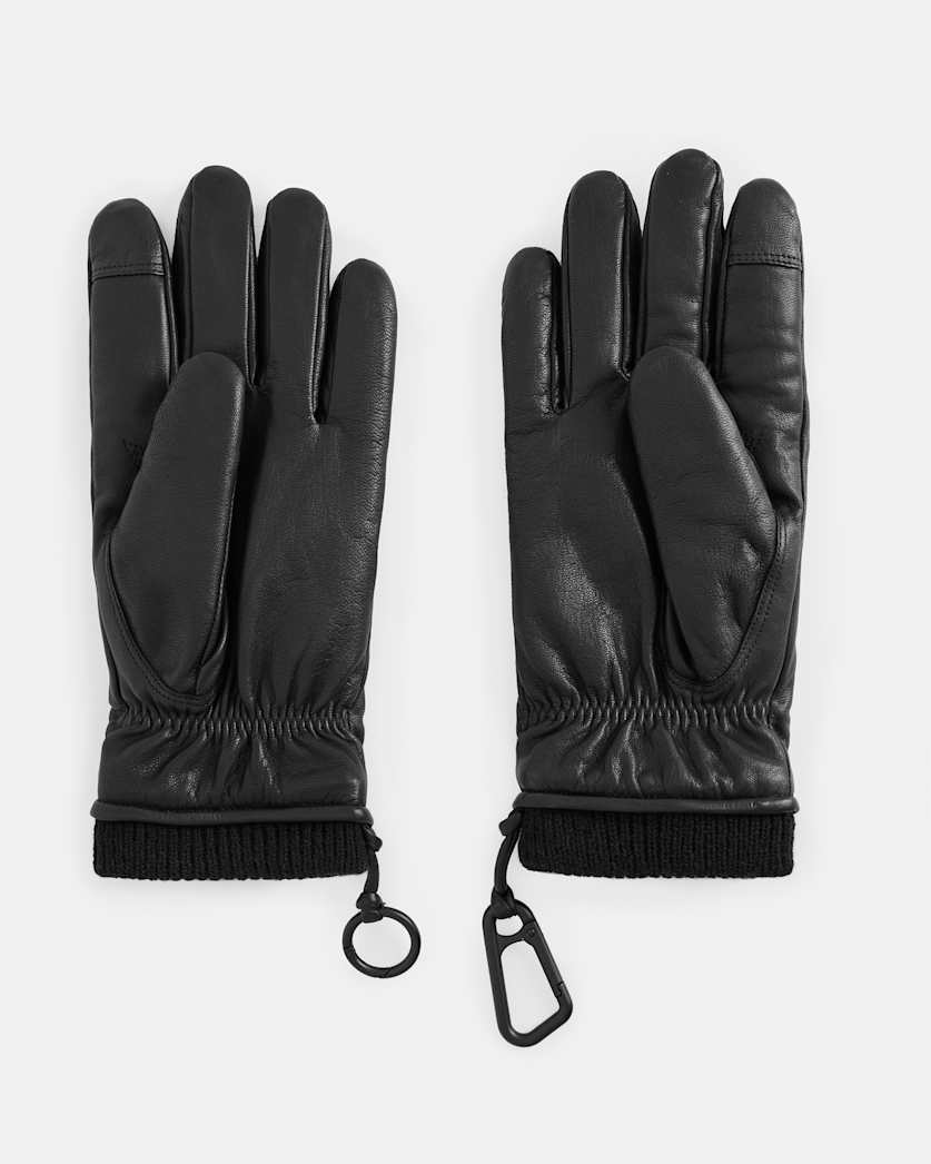 Blaine Leather Puffer Gloves