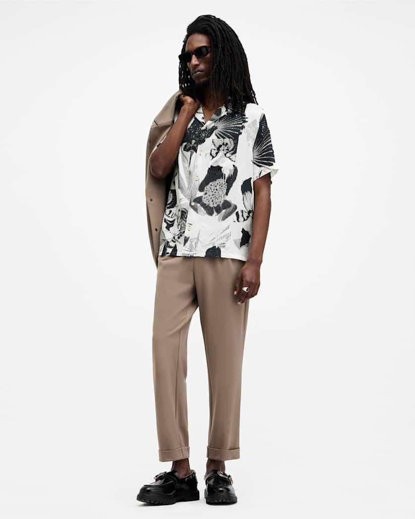 Frequency Printed Relaxed Fit Shirt