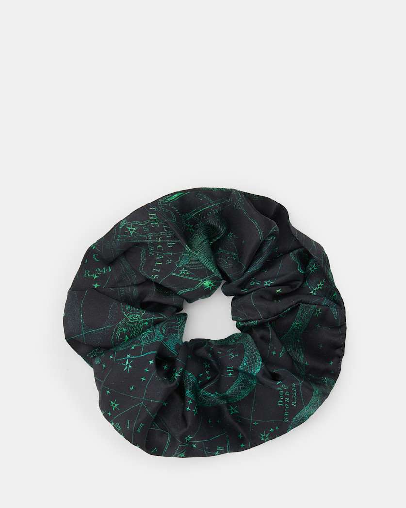 Zig Oversized Silk Blend Scrunchie