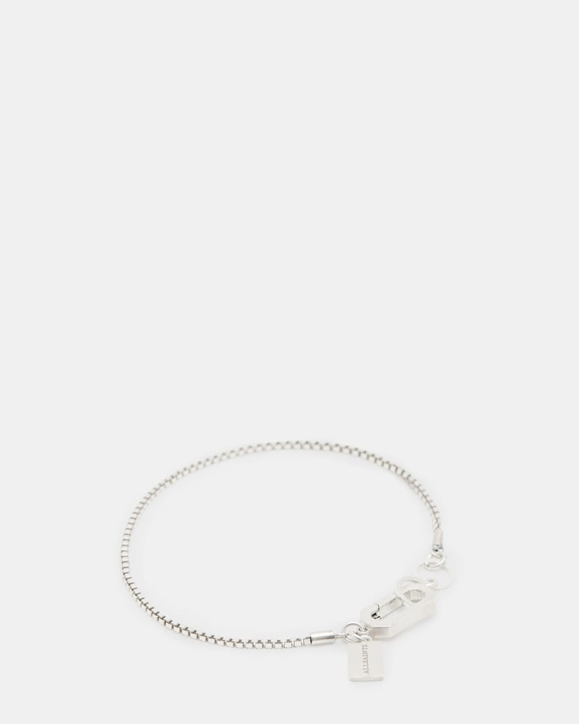 Box Chain Fine Sterling Silver Bracelet