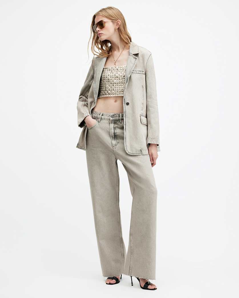 Ever Denim Relaxed Fit Blazer