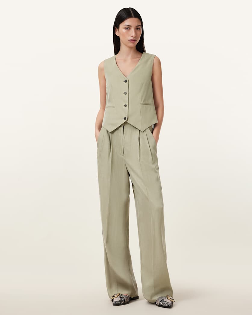 Averie Tencel Relaxed Fit Waistcoat