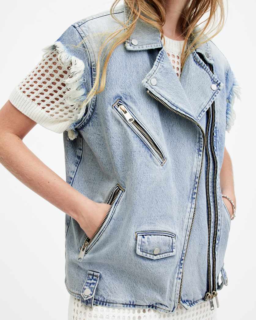 Ripley Oversized Denim Waistcoat