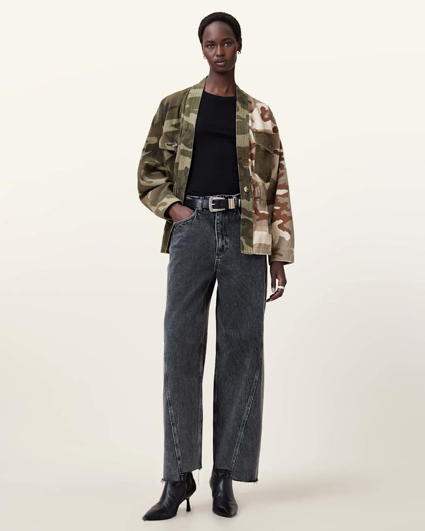 Amelia Camouflage Jacket
