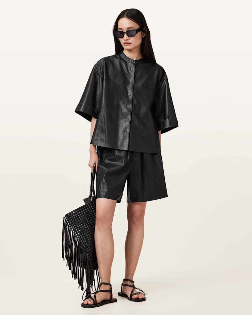 Jenna Lea Leather Shirt