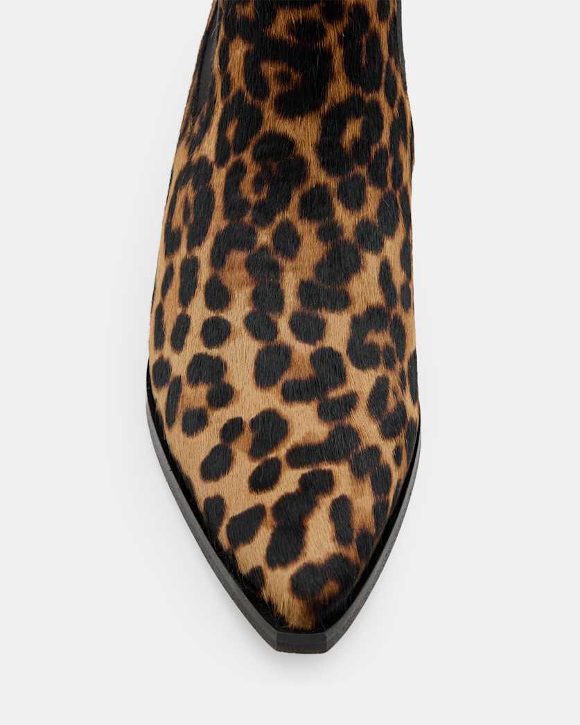 Fox Pointed Western Leather Boots