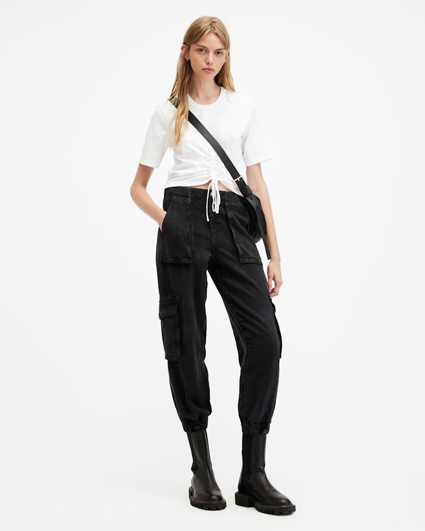 Gia Ribbed Long Sleeve T-Shirt