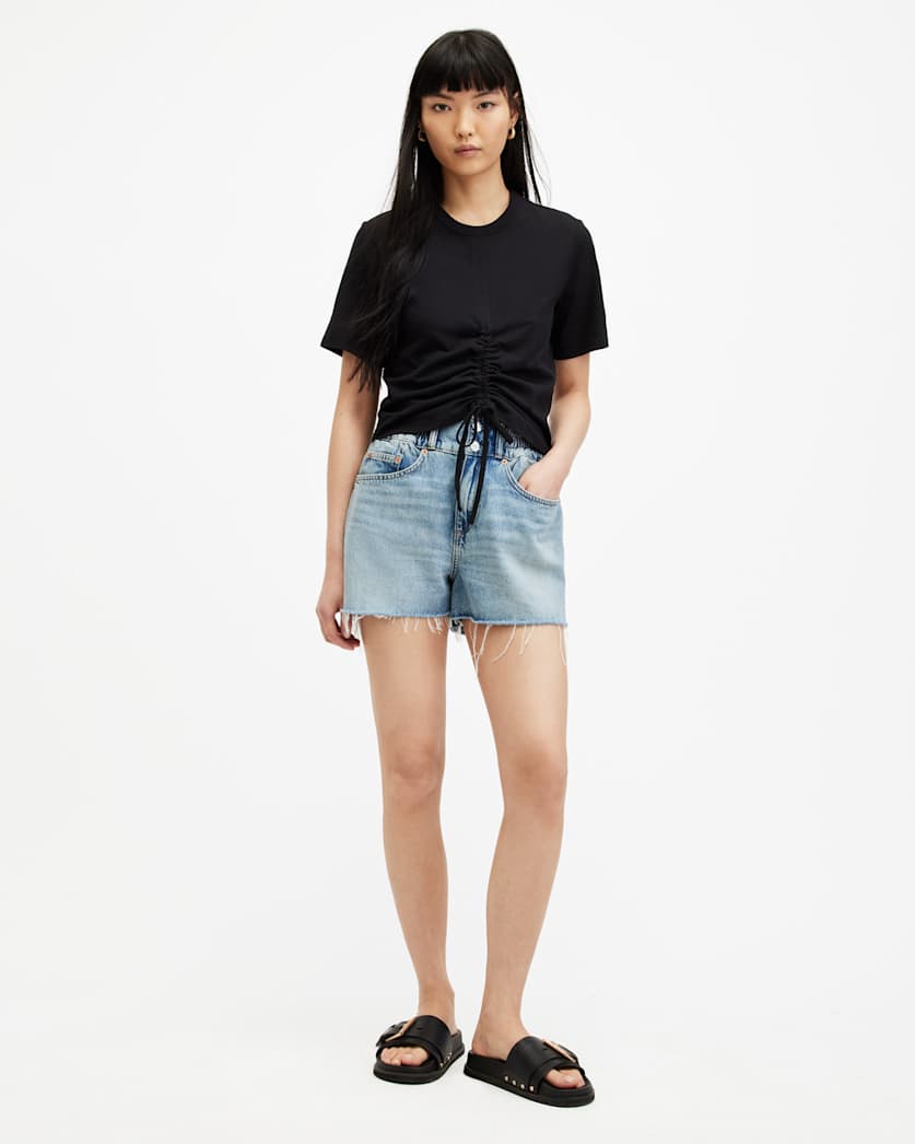 Gia Ribbed Long Sleeve T-Shirt