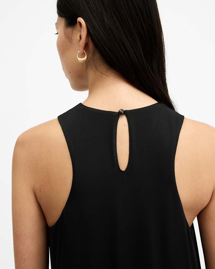 Kura Racer Neck Maxi Dress