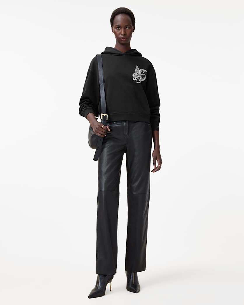 Pippa Asp Logo Relaxed Fit Hoodie